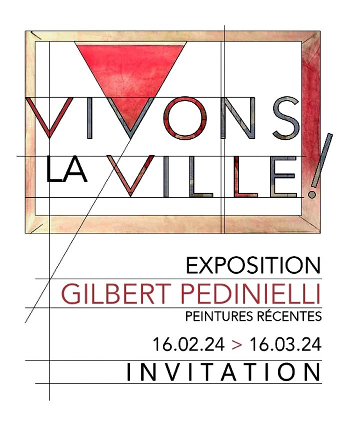 Pedinielli Vivons La Ville 109 invit