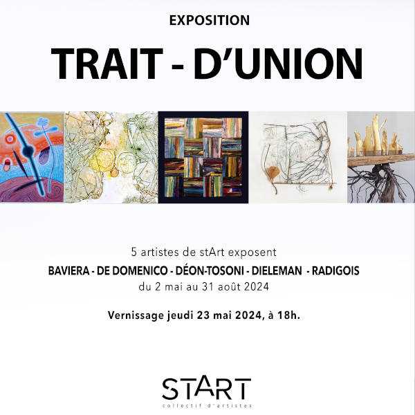 TRAIT d'UNION à l'Hôtel Splendid, Nice, exposition START