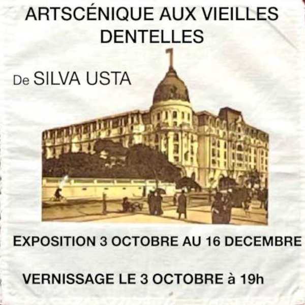 Usta Silva expose à Nice du 3 octobre au 31 décembre 2024